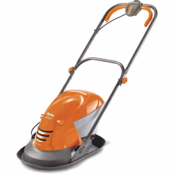 Hover Vac 250 Electric Hover Collect Lawn Mower - 1400W, 25cm Cutting Width, 15L Grass Box, Ambidextrous Handles, Folds Flat, ...