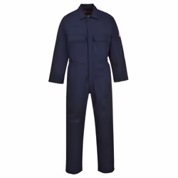 Portwest BIZ1 Men's Protective Workwear Overalls Bizweld FR Coverall Navy, Medium