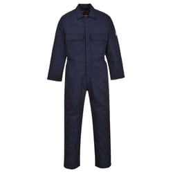 Portwest BIZ1 Men's Protective Workwear Overalls Bizweld FR Coverall Navy, Medium