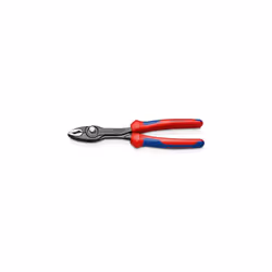 Twingrip Slip Joint Pliers, 200 mm, 4-22 mm, Front Grip and Side Grip Function, Box Joint with Push Button, Gripping Pliers,  ...