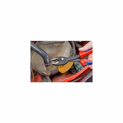 Twingrip Slip Joint Pliers, 200 mm, 4-22 mm, Front Grip and Side Grip Function, Box Joint with Push Button, Gripping Pliers, 82 02 200