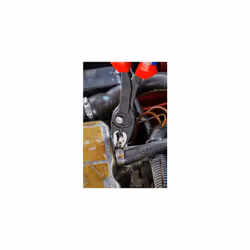 Twingrip Slip Joint Pliers, 200 mm, 4-22 mm, Front Grip and Side Grip Function, Box Joint with Push Button, Gripping Pliers, 82 02 200