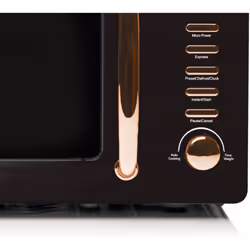 Haden Salcombe 800W Microwave Oven - Versatile with Defrost, Reheat & Cooking Functions Spacious 20L Capacity - Convenient Digital Timer