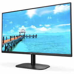 OC 27B2AM - 27 inch FHD Widescreen Monitor, 4ms, VA Frameless Design, LowBlue Mode, Flicker free, Speakers