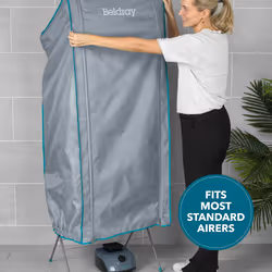 Beldray Pod System  Convert Heated Clothes, Hot Air Circulation  Compatible with Most 3 Tier Airers (65 x 55 x 145cm), Fast Drying, Low Run Costs,