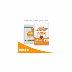 IAMS Complete Dry Cat Food for Adult 1+ Cats with Chicken 10 kg