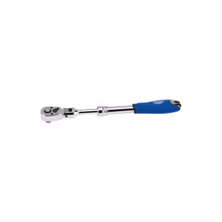 Draper 16373 Square Drive Combined MM/AF Socket and Ratchet 22 Pieces Set, 3/8" Length , Blue