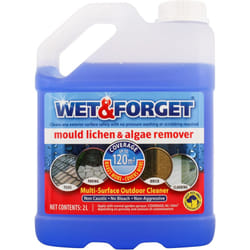 Wet & Forget Mould, Lichen & Algae Remover, Outdoor Cleaning Solution, Black Mould Remover, Bleach Free, 2 Litre