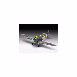 Revell Model Set 63953 Spitfire MkIIa 1:72 Scale Unbuilt/Unpainted Plastic Model Kit with Contacta Professional Glue, Paintbr ...