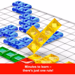 Mattel Games Blokus, Family Board Game for Kids and Adults for Party Game Night, Strategy Game, Engaging Gift for Kids