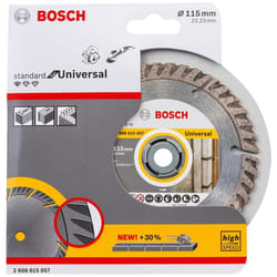 Bosch Professional 1x Standard for Universal Diamond Cutting Disc (for Concrete, Reinforced concrete