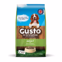 Gusto Complete Adult Working Dog Beef and Veg, 12 kg