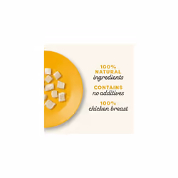 Applaws 100% Natural Freeze Dried Cat Treat, Chicken Breast, Grain Free Healthy Cat Snacks 12x10g