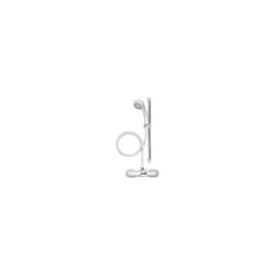 Croydex Bath Shower Mixer Set White & Chrome, 430mm, (AB220022)
