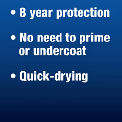 Hammerite Direct to Rust Metal Paint - Smooth Black Finish 750ML