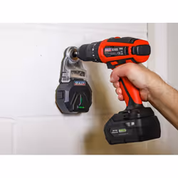 Sealey Vacuum Drill Dust Extractor 3.7V - DDE01, Black