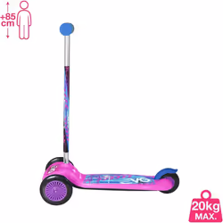 EVO Pink Move & Groove Scooter | Kids 3-Wheel Scooter Perfect For Boys & Girls