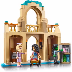 LEGO Wicked Glinda, Elphaba & Nessarose at Shiz University Building Set with Sailing Boat Toy and 3 Mini-Doll Figures, Movie Gift for 7 Plus Year