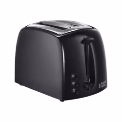 Russell Hobbs Textures 2 Slice Toaster (Extra Wide Slots, 6 Browning levels, Frozen, cancel & reheat function with indicator  ...