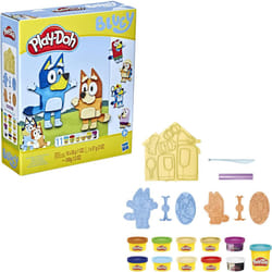 Play-Doh Bluey Make Mash Costumes Playset for Toddlers, Non-Toxic Modelling Compound Set with 11 Cans, Creative Toys for 3+ Year Old Kids
