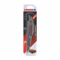 1832118 152 x 22 x 1.3mm 6tpi Demolition CT Carbide Tipped Reciprocating Saw Blade for High Performance Cutting Nail Embedded ...