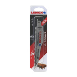 1832118 152 x 22 x 1.3mm 6tpi Demolition CT Carbide Tipped Reciprocating Saw Blade for High Performance Cutting Nail Embedded Wood