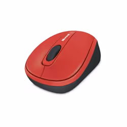 Microsoft WMM 3500, Optical, RF Wireless, 1000 DPI, Black, Red