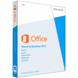 Microsoft Office Home and Business 2013, Office suite, 1 license(s), English, Windows 7 Home Basic, Windows 7 Home Basic x64, ...