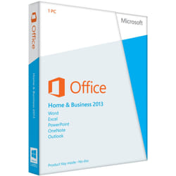 Microsoft Office Home and Business 2013 Office suite 1 license(s) English