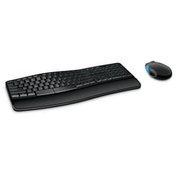 Microsoft Sculpt Comfort Desktop keyboard Mouse included Office RF Wireless Italian Black