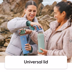 Takeya Actives Insulated Stainless Steel Water Bottle with Spout Lid  32 Ounce  Bluestone