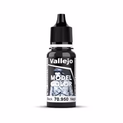 Vallejo Black Model Color Paint 17ml