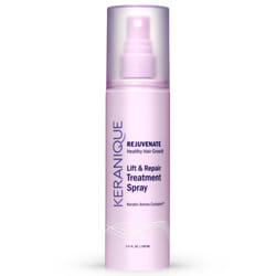 Keranique Hair Thickening Spray for Instant Volume  Texture & Lift for Fine Hair - Heat Damage Protectant With Keratin 6.8 oz