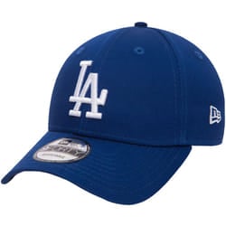 New Era Mens LA Dodgers Essential 9FORTY Adjustable Cap Hat - Blue