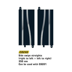 Scalextric C8246 Track Side Swipe Straight 13.75 inches