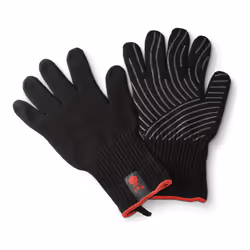 Weber 6670, Gloves, Black, Red, Aramide, Cotton, Polyester, 170 mm, 330 mm, 80 mm