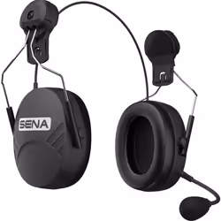 Sena TuffTalk Lite Hard Hat Mount Earmuff with Long-Range Bluetooth Co