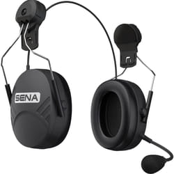 Sena TuffTalk Lite Hard Hat Mount Earmuff with Long-Range Bluetooth Co