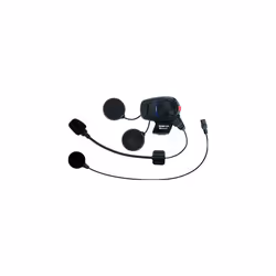 Sena SMH5-UNIV Bluetooth Headset & Intercom for Scooters and Motorcycles with Universal Microphone Kit - Black