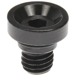 Dorman 712-X95A5 Wheel Nut Cap  Black Aluminum  5 Pack
