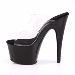 Pleaser Shoes Adore-702 Female Transparent