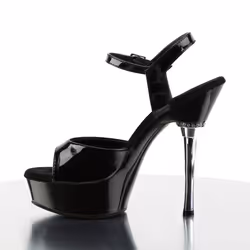 Pleaser Shoes Allure-609 Sandals Female Black