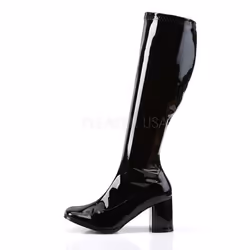 Pleaser Shoes Gogo-300 Female Gold