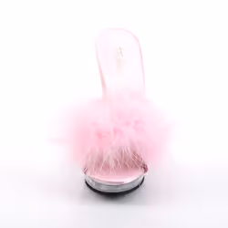 Pleaser Shoes Lip-101-8 Pumps Female White, Transparent