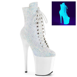 Pleaser Shoes Flamingo-1020LP Female White