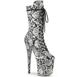 Pleaser Shoes Flamingo-1050SP Female Black, White