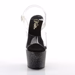 Pleaser Shoes Adore-708MG Sandals Female Transparent