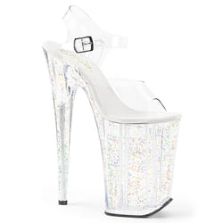 Pleaser Shoes Infinity-908MG Sandals Female Transparent