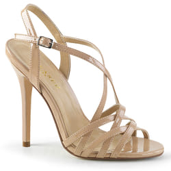Pleaser Shoes Amuse-13 Sandals Female Beige