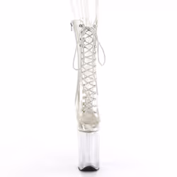 Pleaser Shoes Infinity-1050C Female Transparent